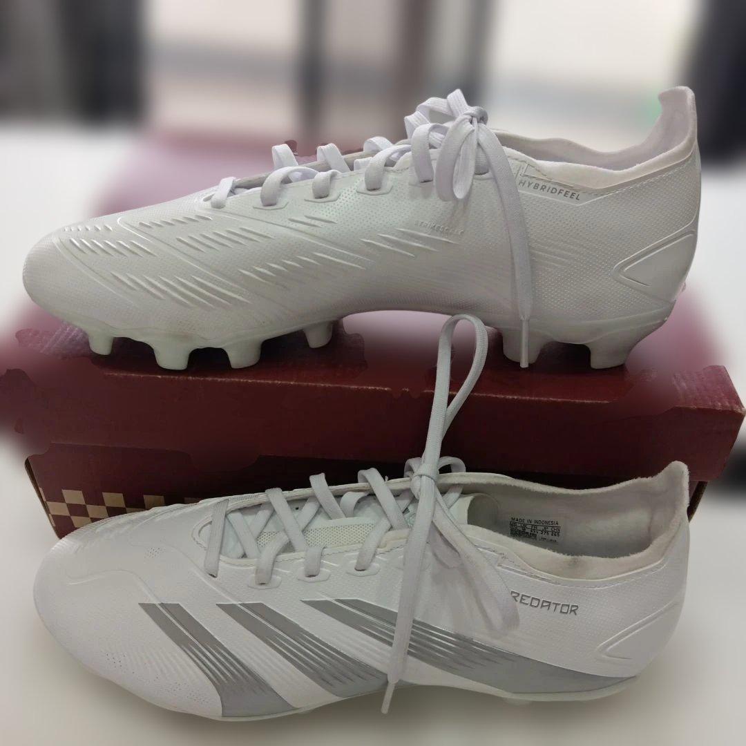 Adidas Predator ホワイト スパイク27.5サイズ