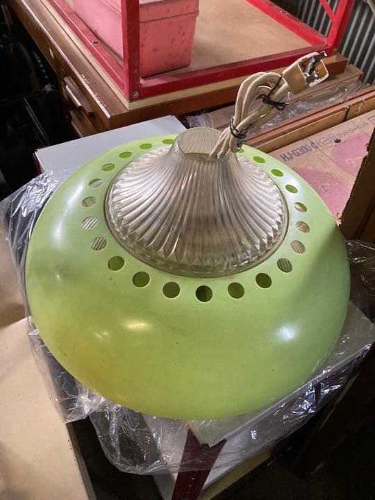 昭和時代　電気カバー　照明器具
