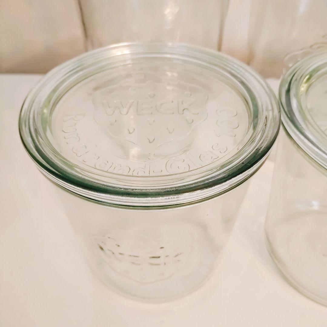 WECK　ウェック　MOLD SHAPE 750ml ＆ 500ml　各3点ずつ