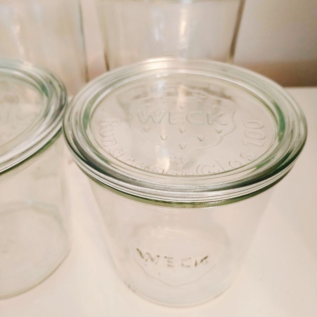 WECK　ウェック　MOLD SHAPE 750ml ＆ 500ml　各3点ずつ