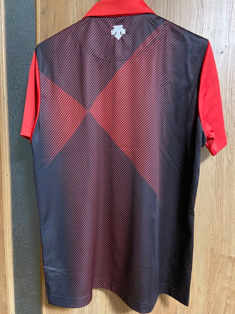 Srixon ポロシャツ 赤黒 メンズ　レクサス松山英樹デザイン