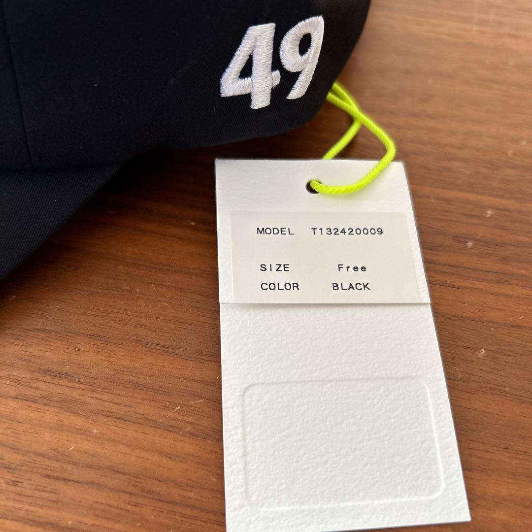 ◾️新品未使用◾️TFW49 ブラックキャップ フリーサイズ