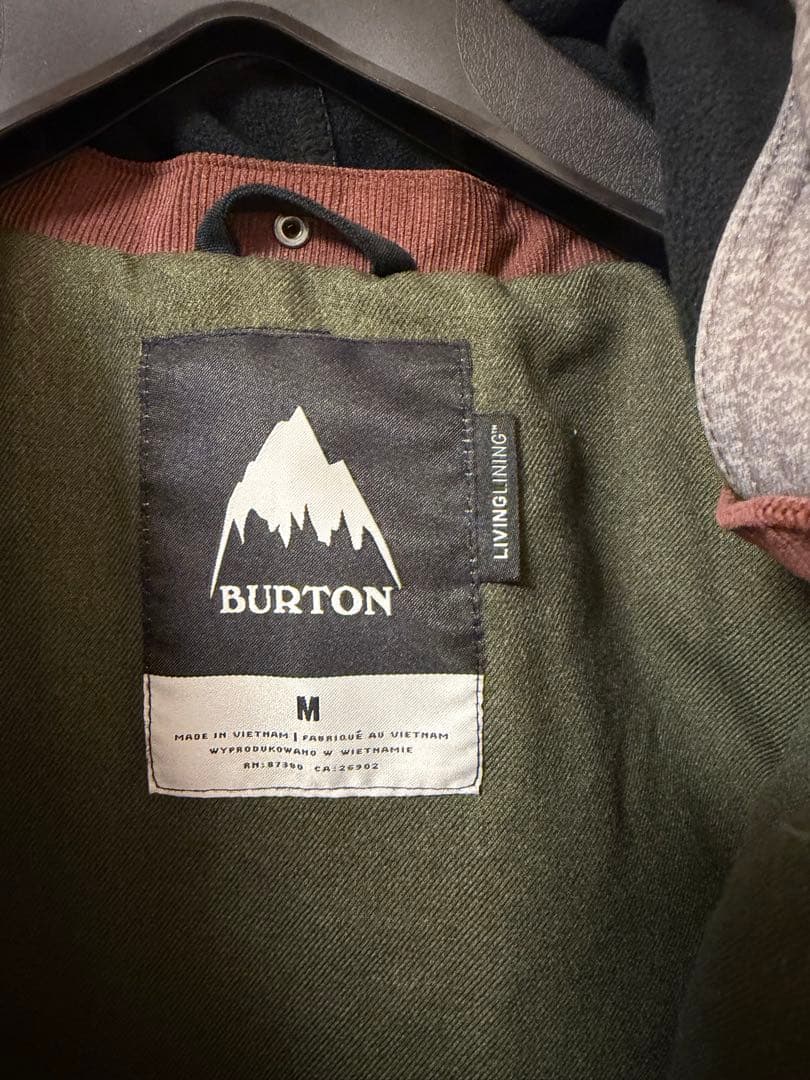 限界値下げ！美品Burton DUNMORE JACKET 13067