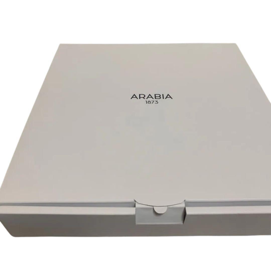 ARABIAトゥオキオ赤26cmプレート2枚 新品未使用品