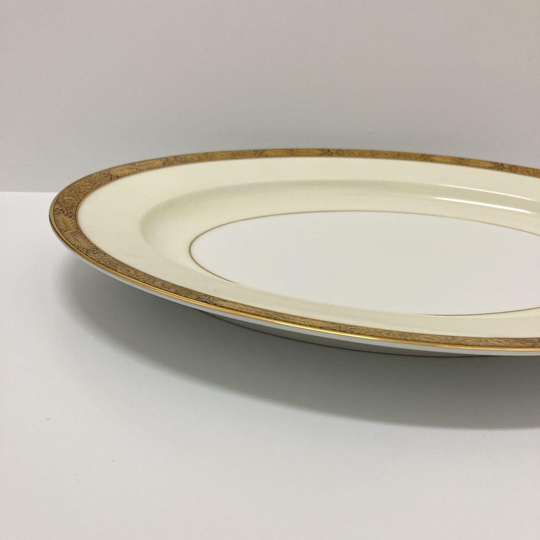 【美品】ノリタケ オーバル皿　大皿 GOLDKIN 廃盤品　5675