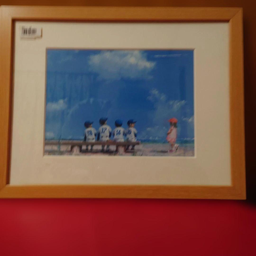 子供たちと海の風景 絵画