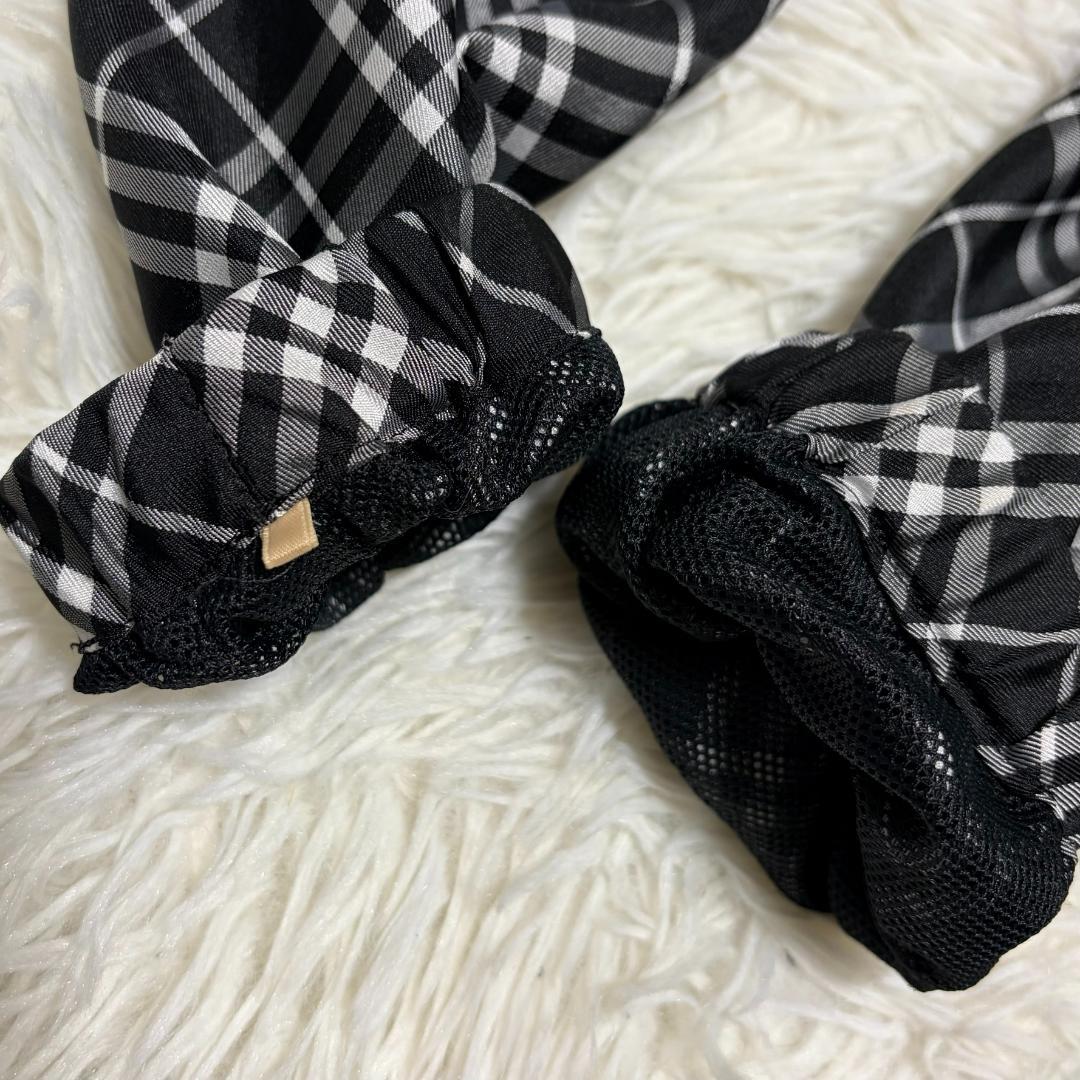 極美品 BURBERRY バーバリーゴルフ ノバチェック ナイロンジャケット