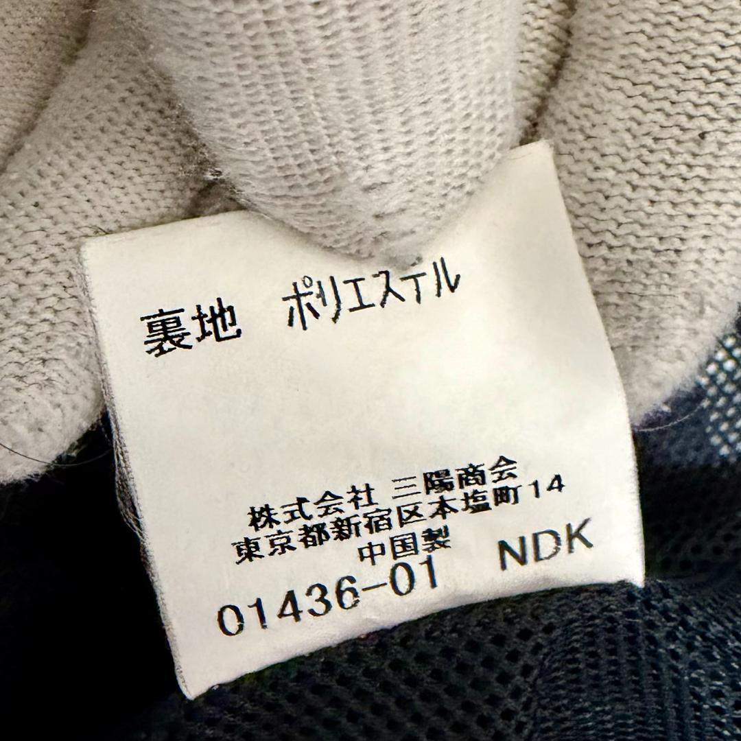 極美品 BURBERRY バーバリーゴルフ ノバチェック ナイロンジャケット