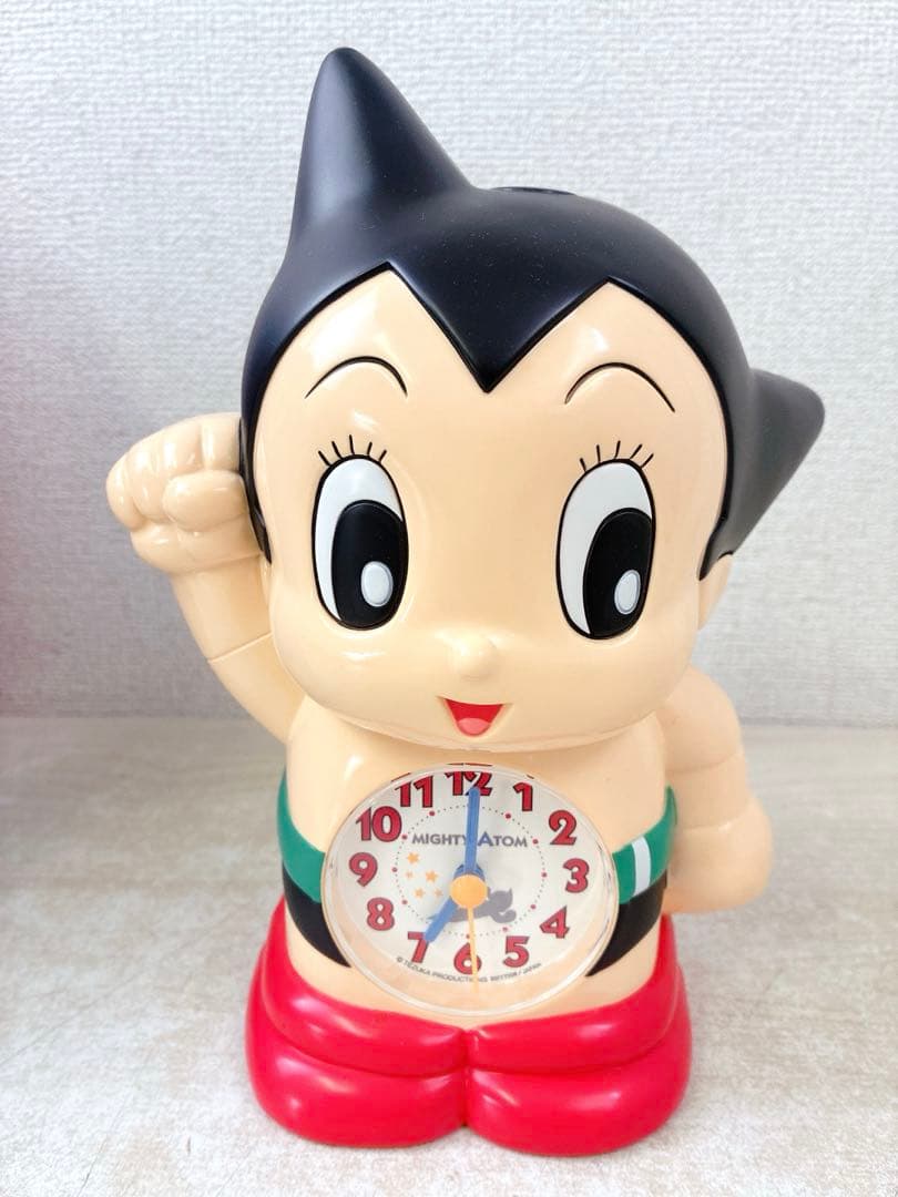 レア希少 アトムのおしゃべり目覚まし時計 リズム時計工業 MIGHTY ATOM