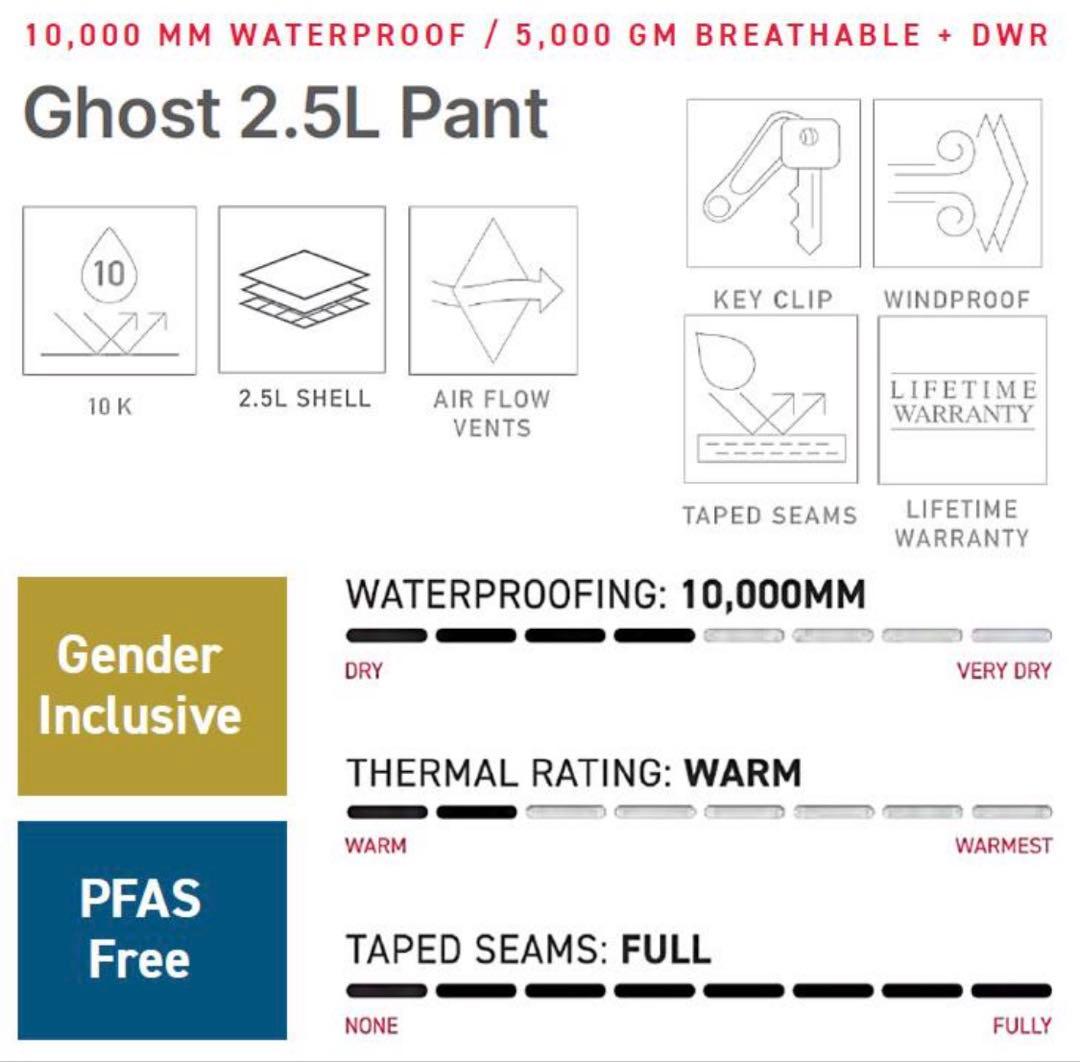 686 Ghost 2.5L Pant スノーボードパンツ