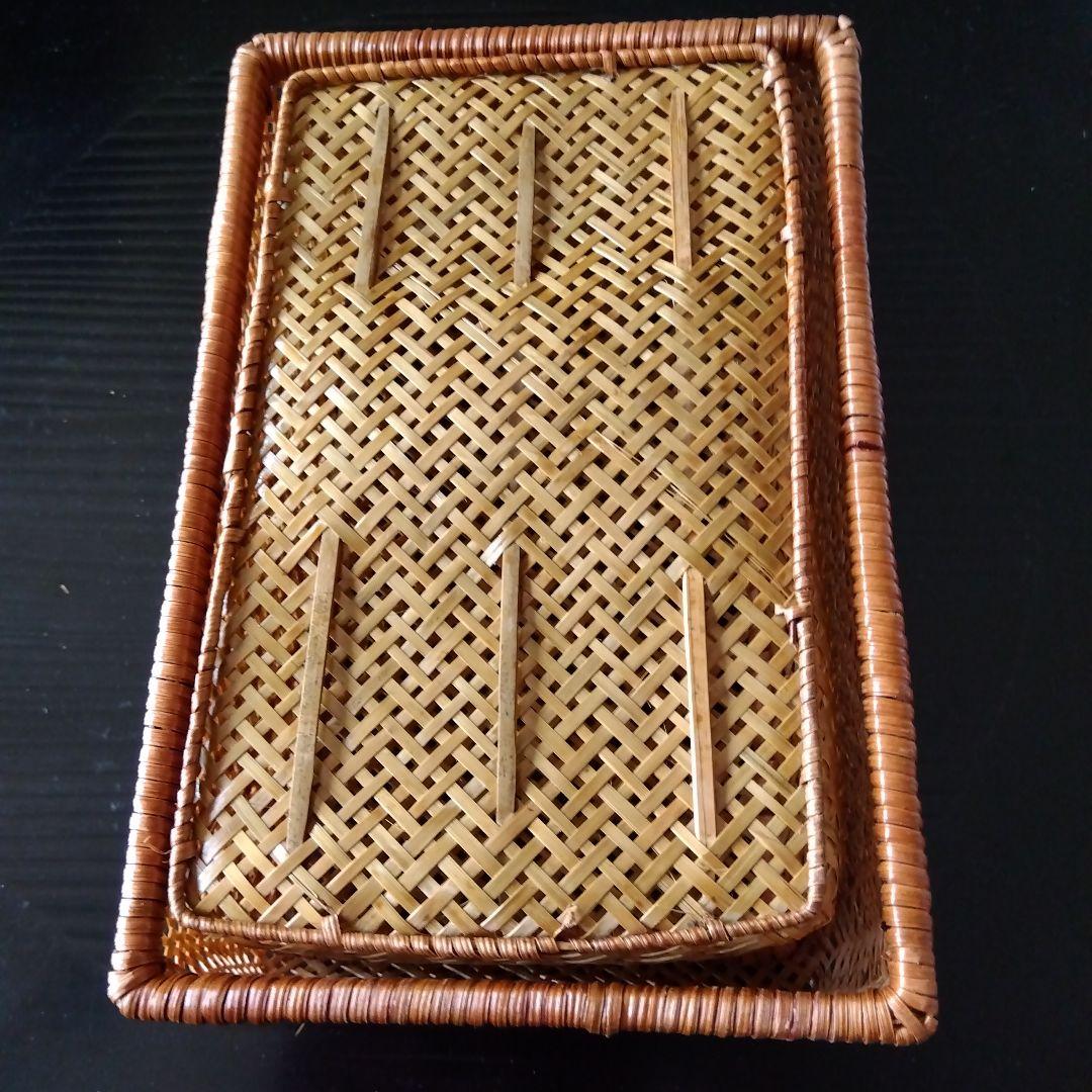 竹細工の箱