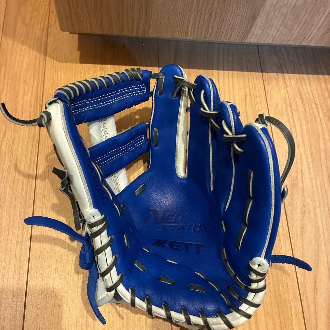 ZETT ネオステイタス 軟式グローブ 右投げ用