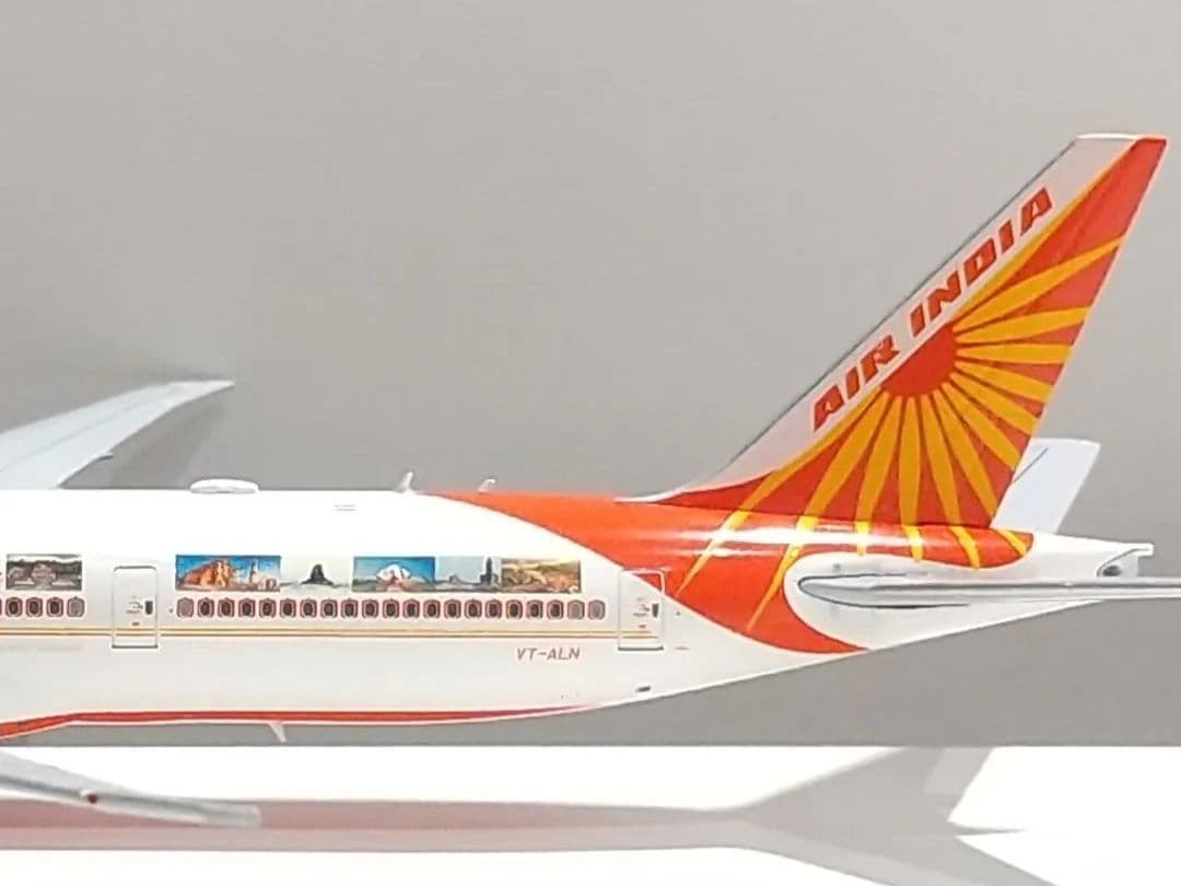 インドエア B777-300 特別塗装機
