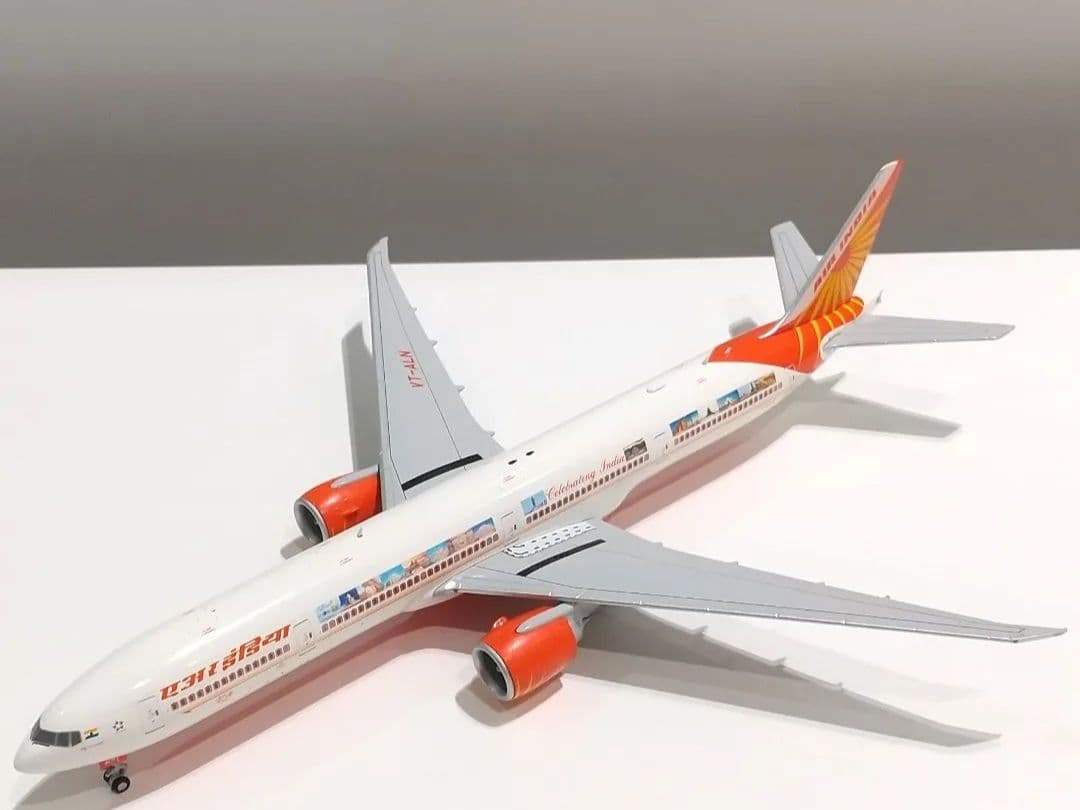 インドエア B777-300 特別塗装機
