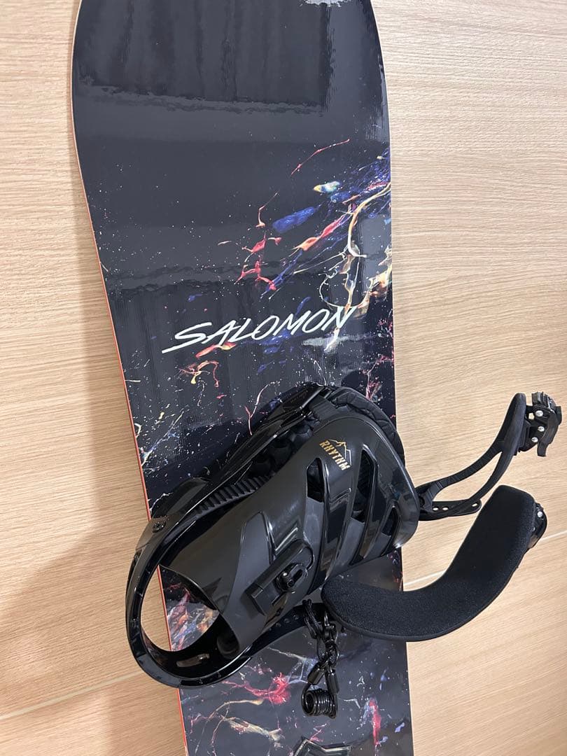 【美品】スノーボードSALOMON+ビンディング+カバー