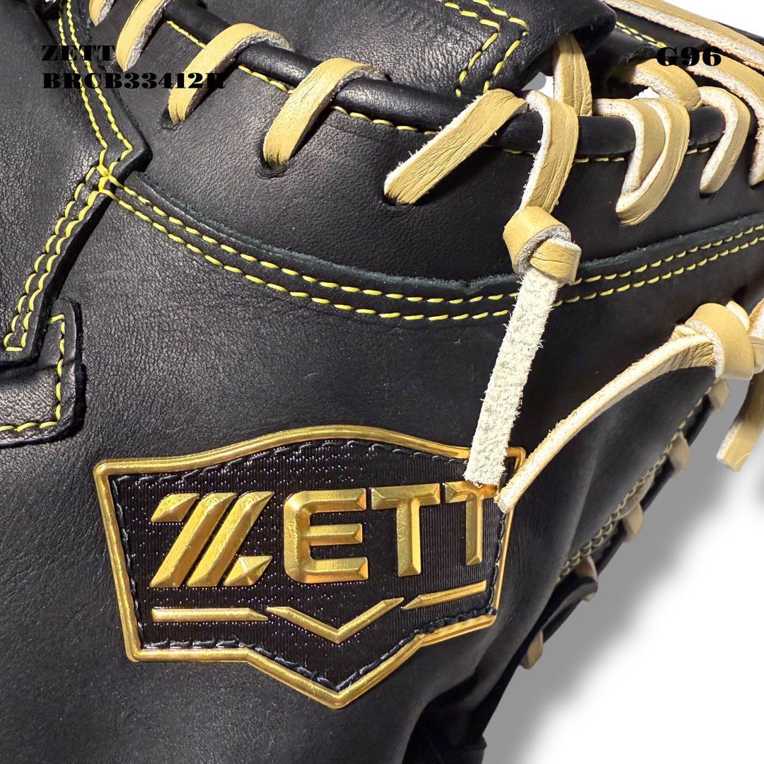 未使用品！ ZETT ゼット キャッチャー ミット 右投げ用 LH 軟式 捕手用