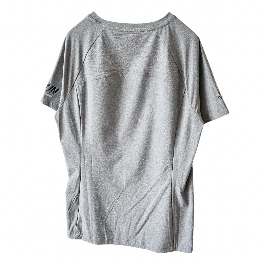 ⭐️爽やかスポーティ❗️ノースフェイスM レディースTシャツ半袖 グレー
