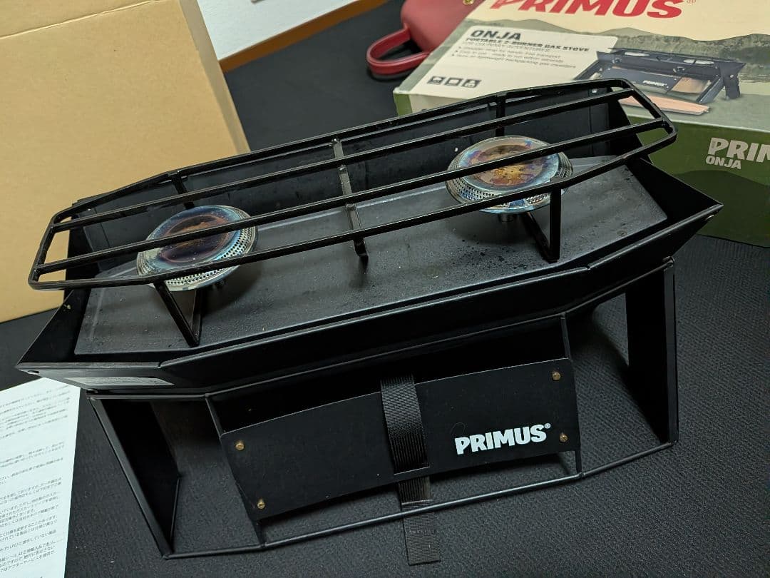 PRIMUS ONJA ポータブルツーバーナーガスコンロ