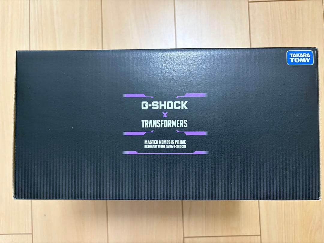 新品未開封　G-SHOCK同梱 × トランスフォーマー マスターネメシスプライム