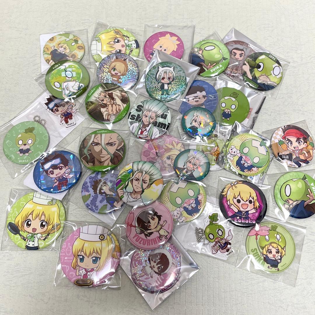 Dr.STONE ドクターストーン　千空　缶バッジ　まとめ売り　アニメイトカフェ