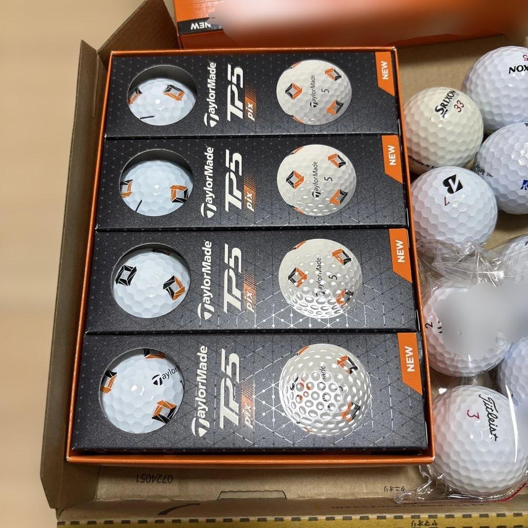 t*o様 TaylorMade TP5 Pix 新品 12個+ ロスト12個
