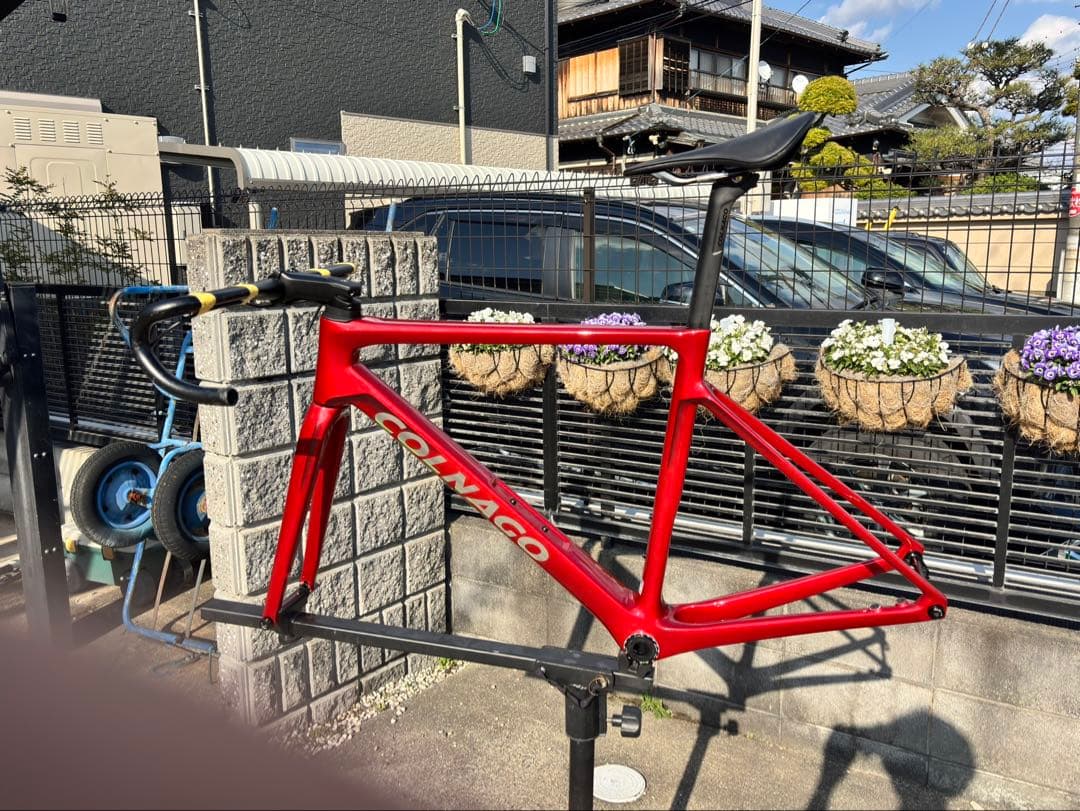 COLNAGO v4 フレームセット＋ハンドル＋サドル