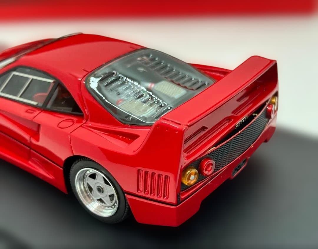 ★フェラーリ F40 プロトタイプ 1987★レッド★メイクアップ★1/43★