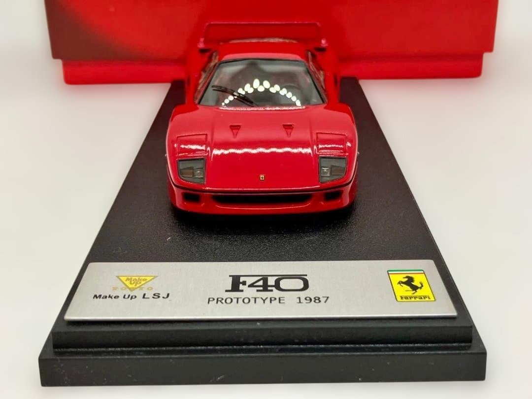 ★フェラーリ F40 プロトタイプ 1987★レッド★メイクアップ★1/43★