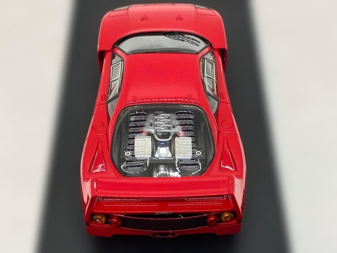 ★フェラーリ F40 プロトタイプ 1987★レッド★メイクアップ★1/43★