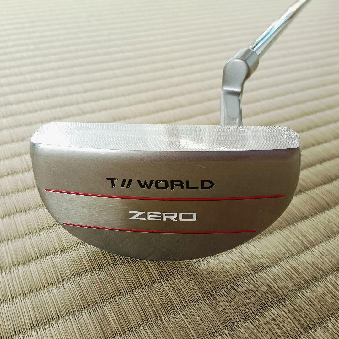 本間ゴルフ TOUR WORLD ZERO マレット型 パター 34インチ