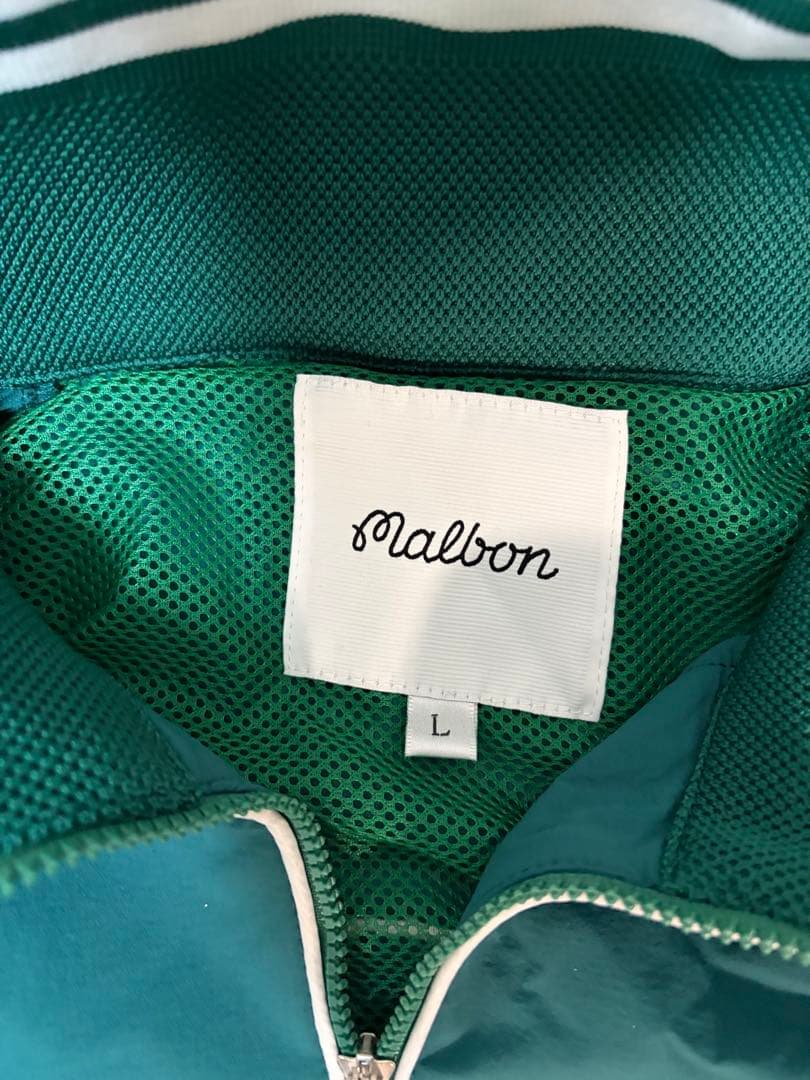 Malbon 半袖シャツ L ダークグリーン