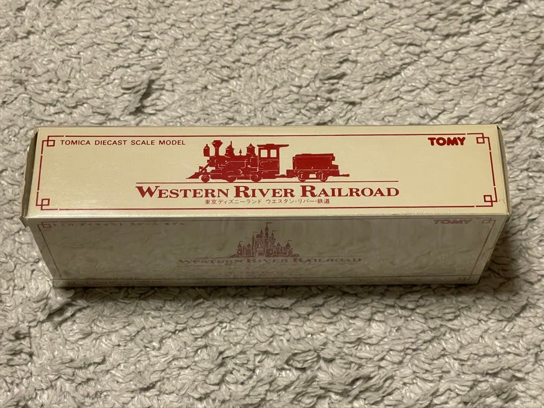 未使用トミカ ウェスタンリバー鉄道 ダイキャストモデル 東京ディズニーランド