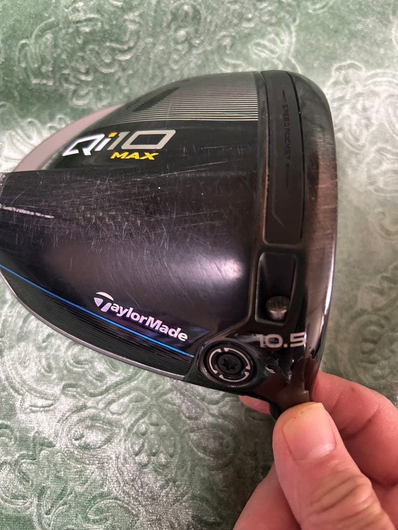 中古TaylorMade Qi10 MAX ドライバー 10.5度