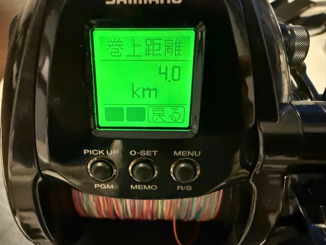 シマノ電動リール　20フォースマスター6000