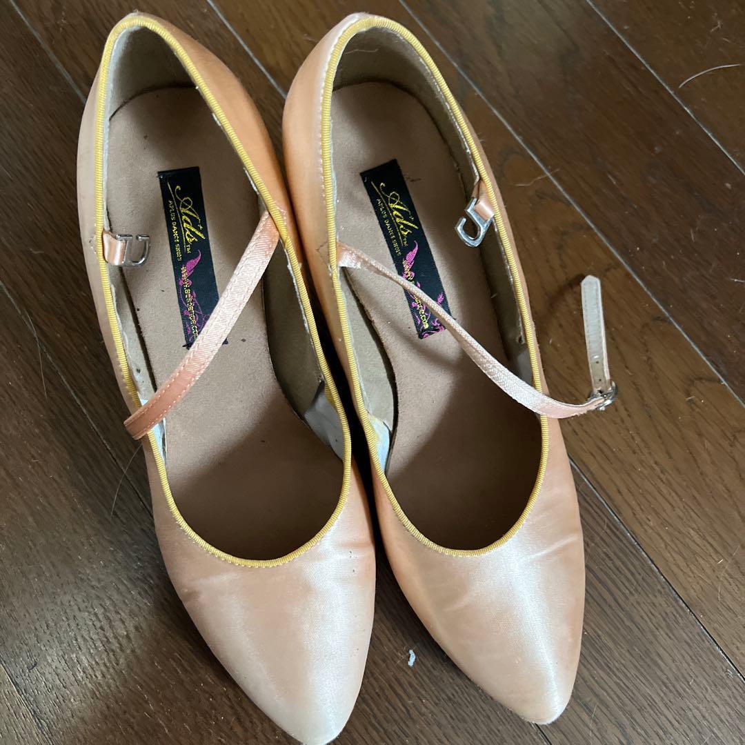 Aplus Dance Shoes ダンスシューズ ベージュ