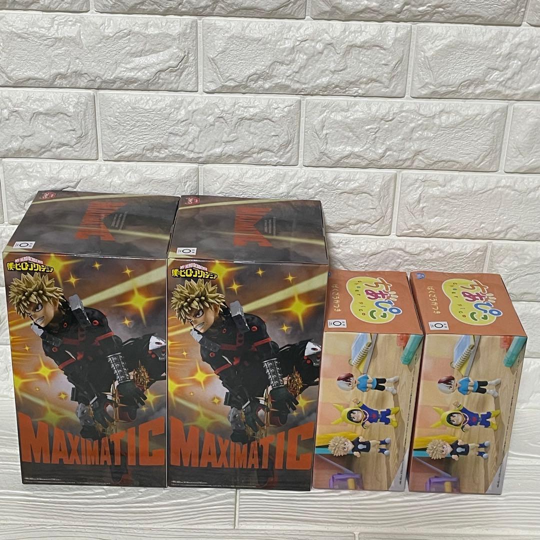 僕のヒーローアカデミア 爆豪勝己 フィギュア 4体セット 新品未開封