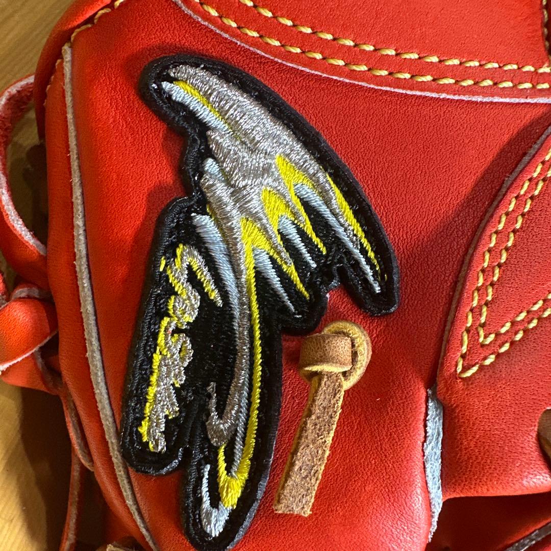k*8様 オレンジ　レザー　硬式野球グローブ　アイピーセレクト　現品限りです！