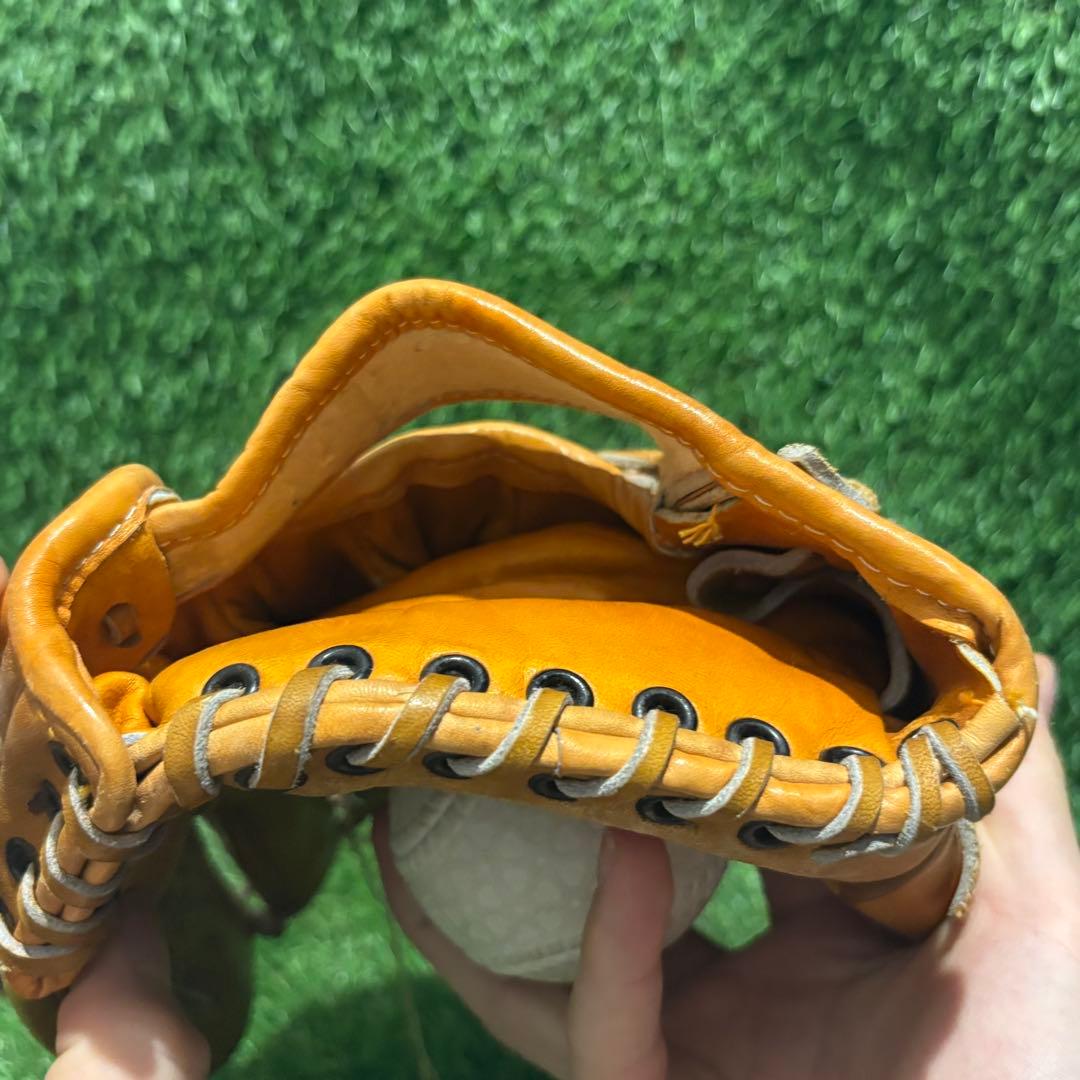 新品未使用デッドストック野球グラブ　グローブ　軟式用　内野手用　長嶋茂雄モデル