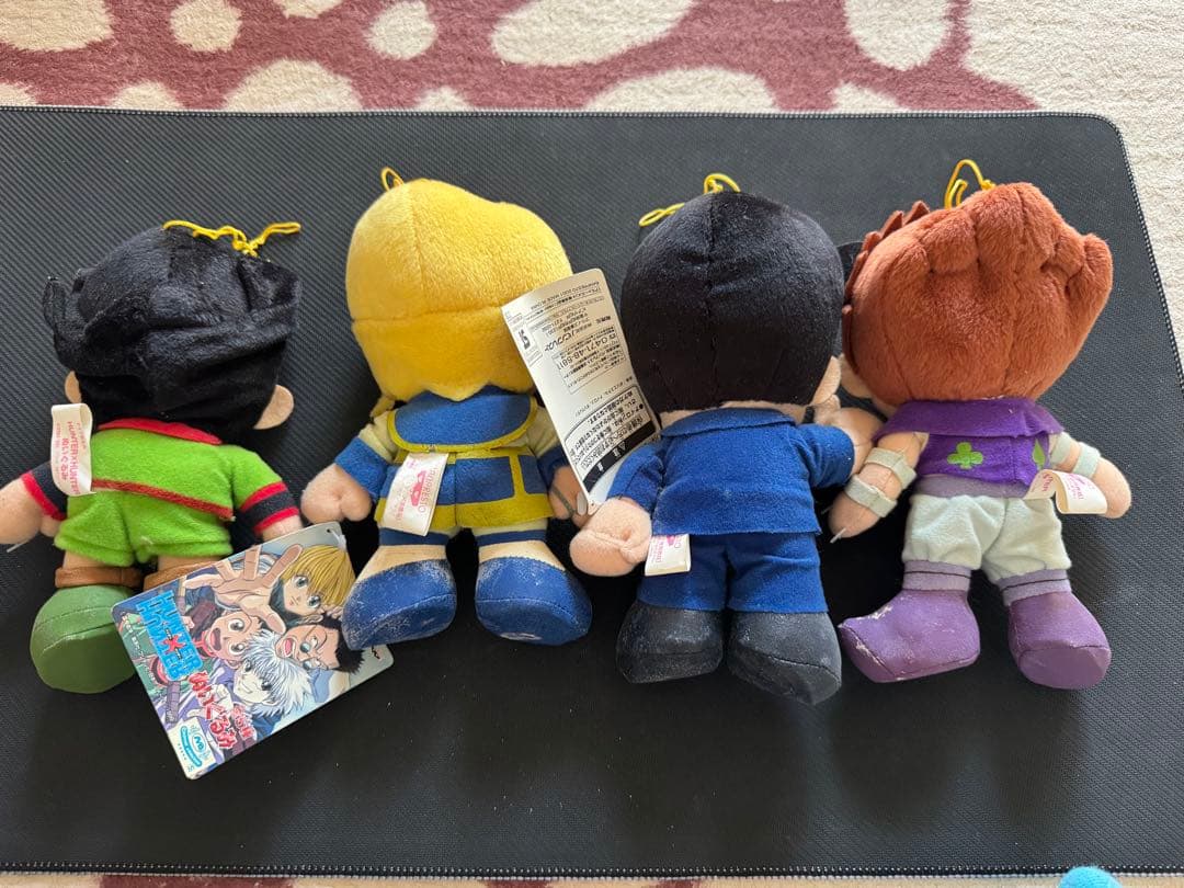 HUNTER×HUNTER 旧アニメ ぬいぐるみ 4点セット