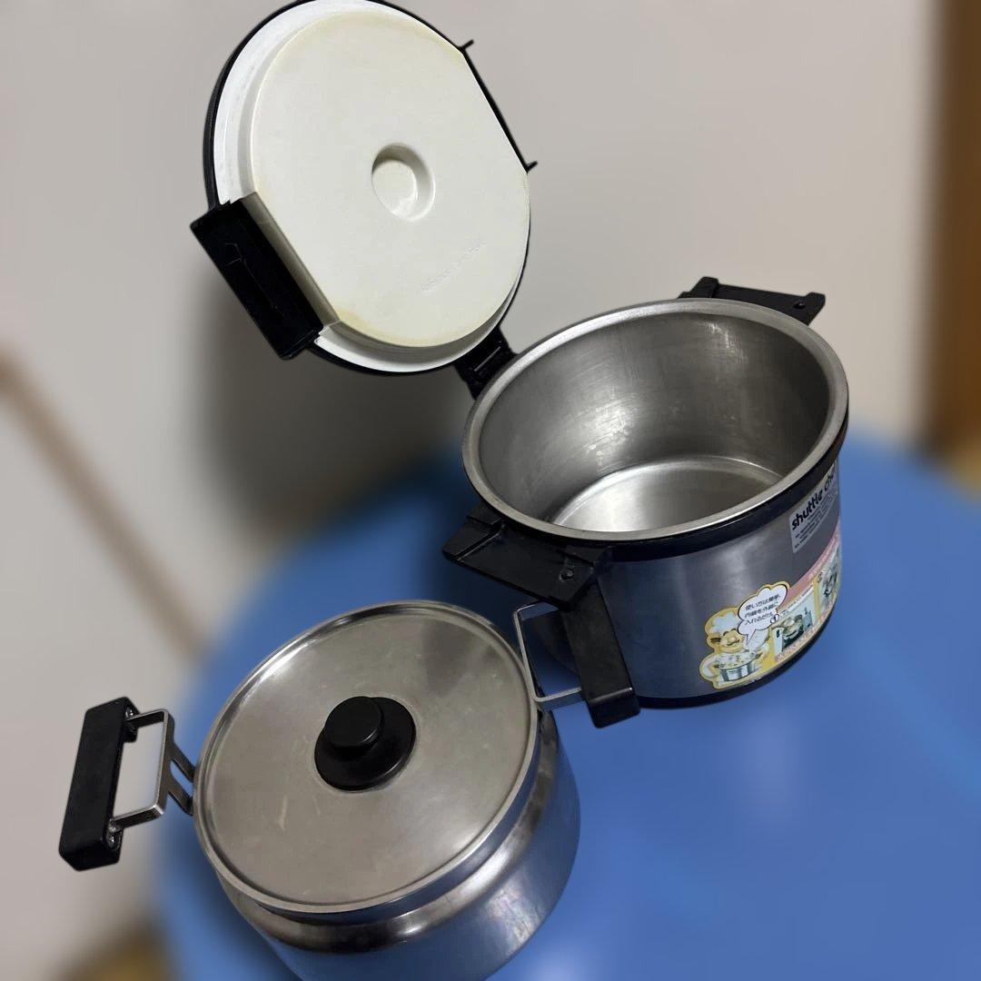 shuttle chef保温調理鍋 KPA-3000ステンレス3L真空断熱調理鍋