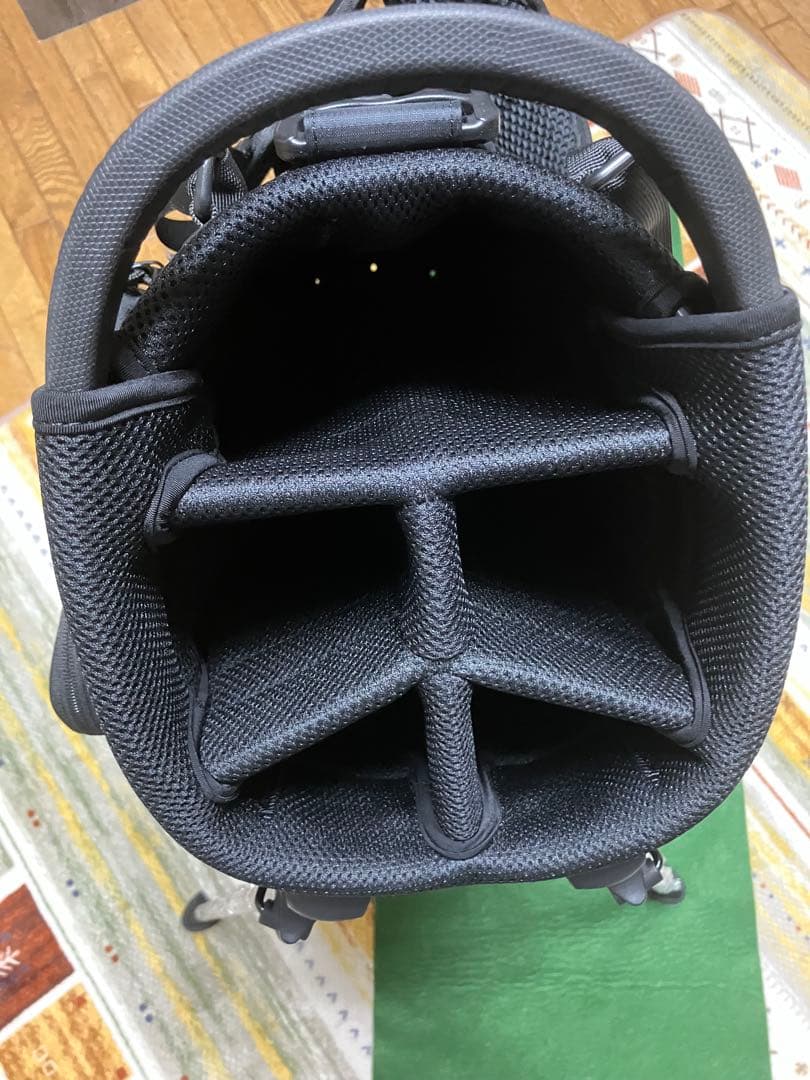 NEW ERA スタンド付きゴルフバッグ ブラック