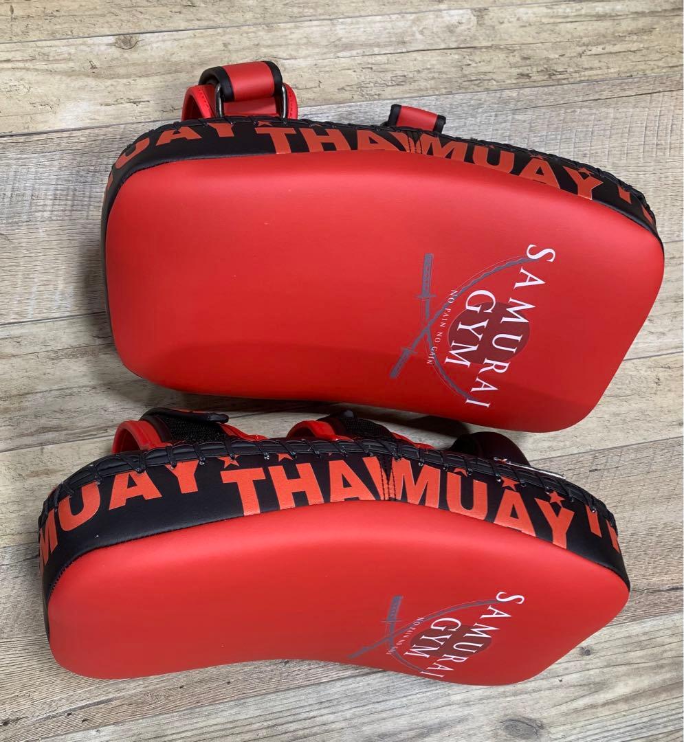 SAMURAI GYM タイパッド 新品 レッド/ブラック