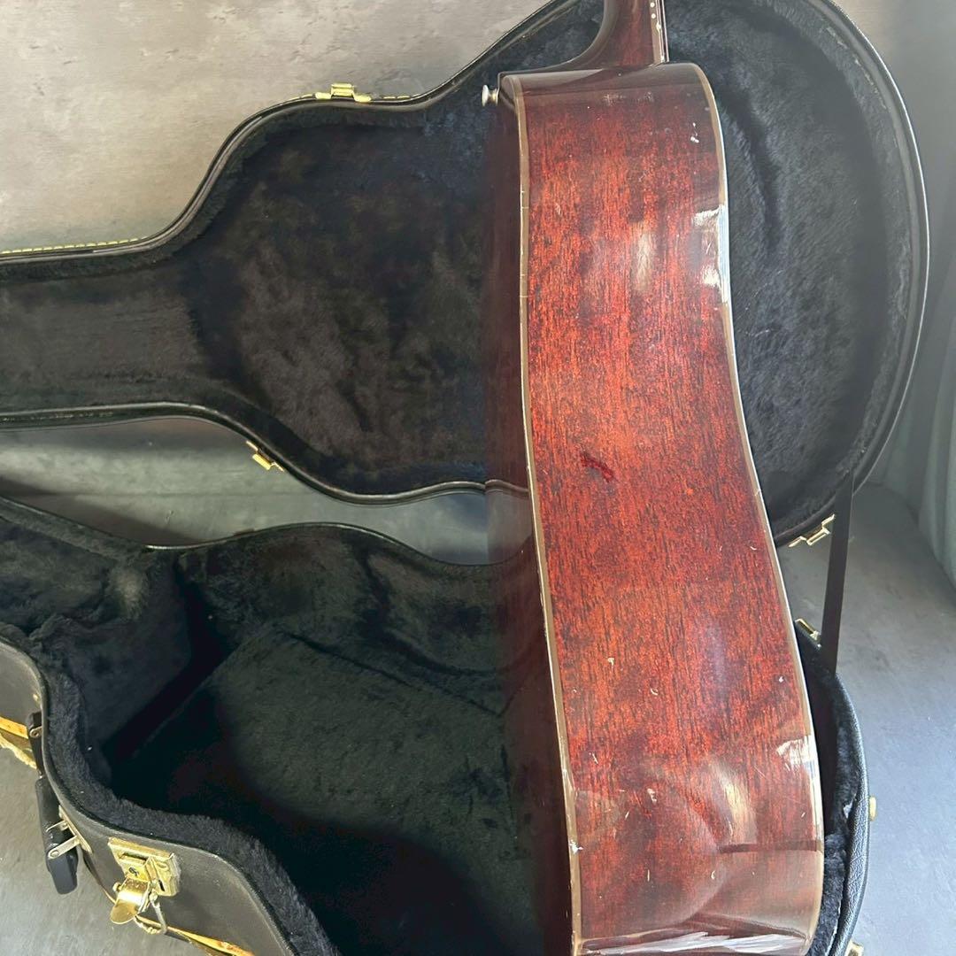Aria アリア DW-200 アコースティックギター ケース付き　ヴィンテージ