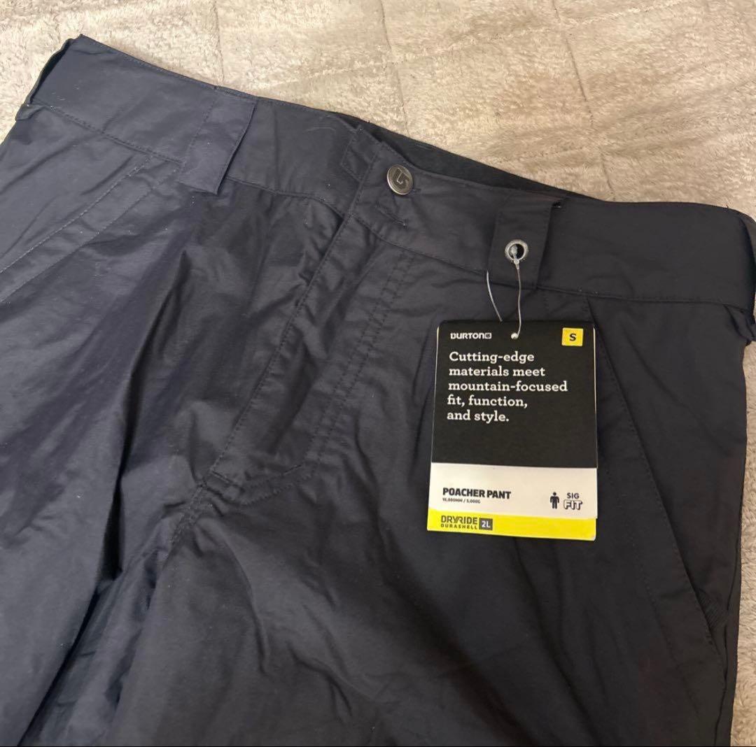 新品未使用 タグ付き BURTON MB POACHER PT Sサイズ 黒