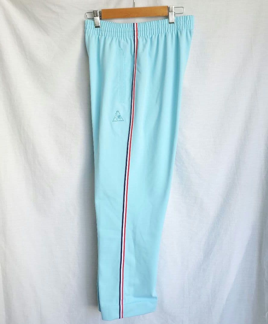 ルコック ジャージパンツ le coq sportif トラックパンツ 水色