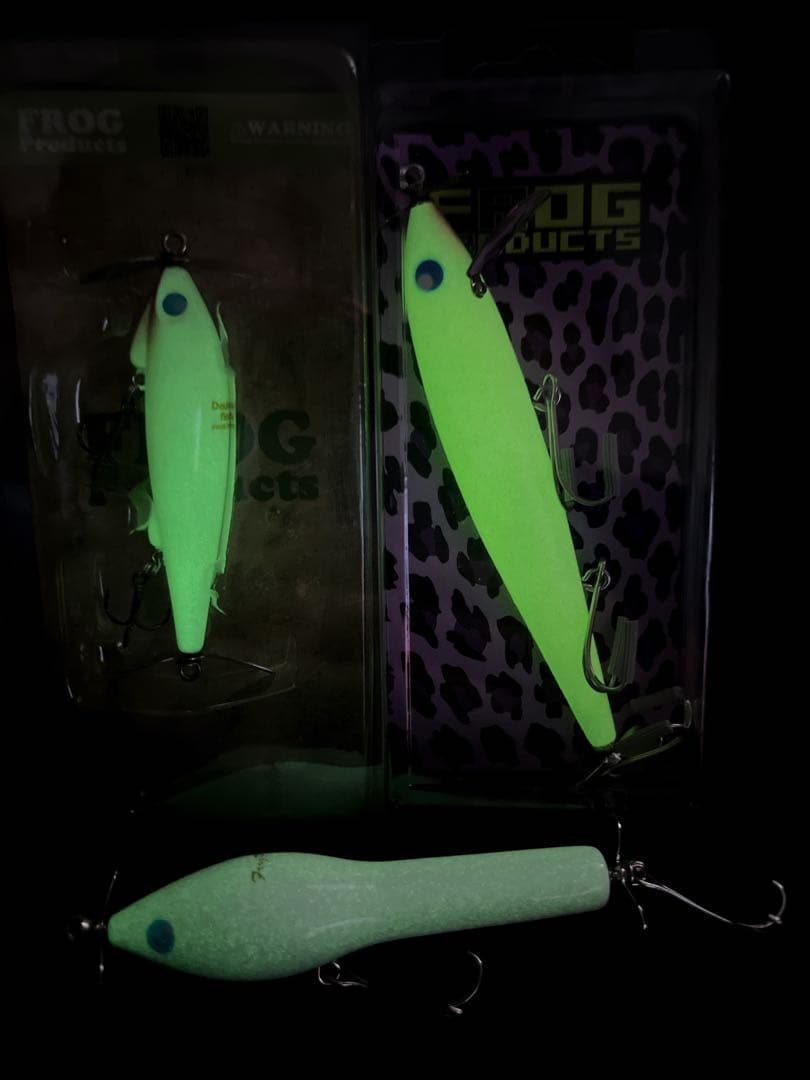 FROG Products トップウォータールアー グローキャスパーセット