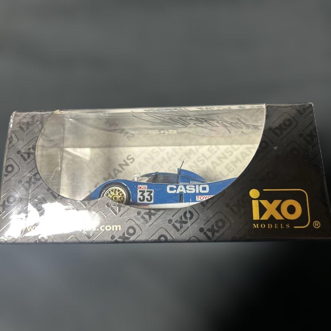 1/43 TOYOTA TS010 LMC033 関谷正徳直筆サイン入り