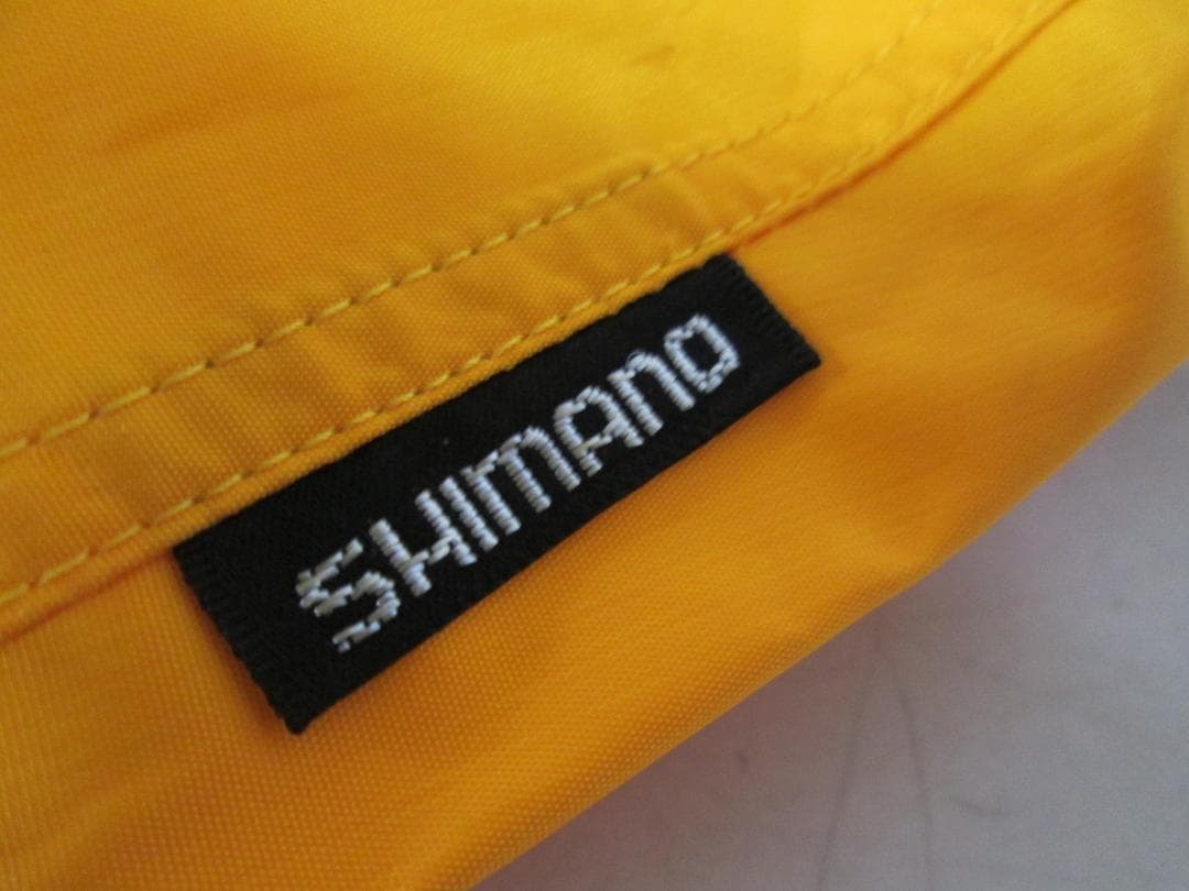 SHIMANO Scorpion フィッシングウェア 上下セット オレンジ M