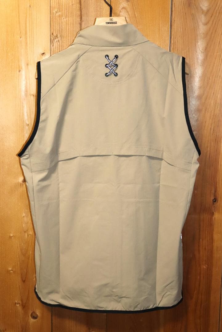 新品 ラッセルノ ゴルフ コーデュラ リップ ベスト (5/Lサイズ) Ⓗ