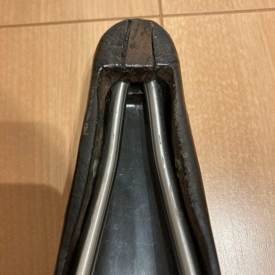 Rolls チタンレールサドル ブラウン